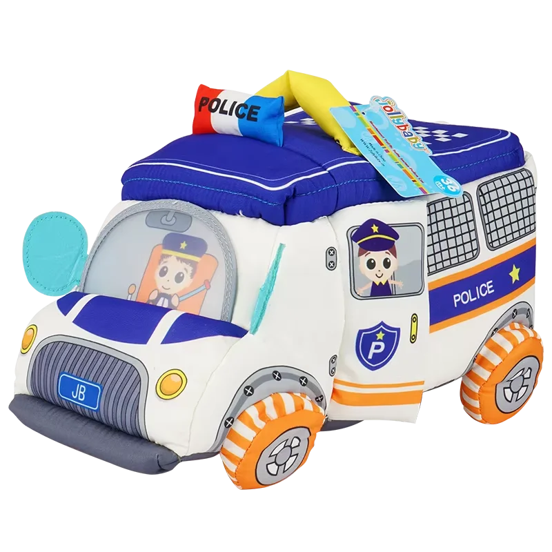 Jollybaby Educational Soft Play House Washable Polyester Stuffed Toys for Infants Infant Baby Toys