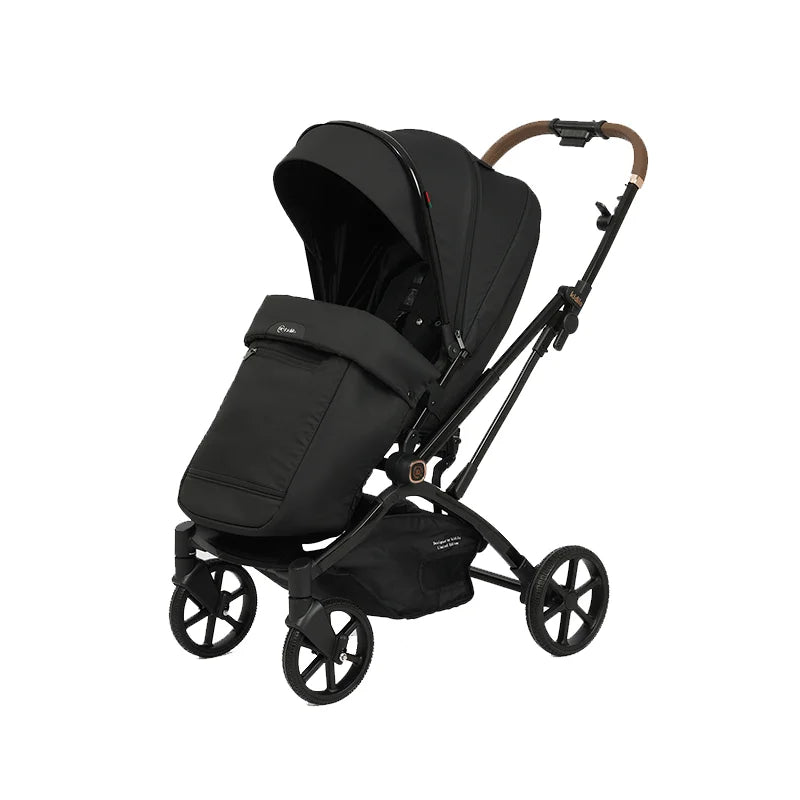 0-3 Years Baby Stroller Lightweight Non-Toxic Foldable Travel Stroller with Adjustable Handle for Toddlers Family Trips K818F