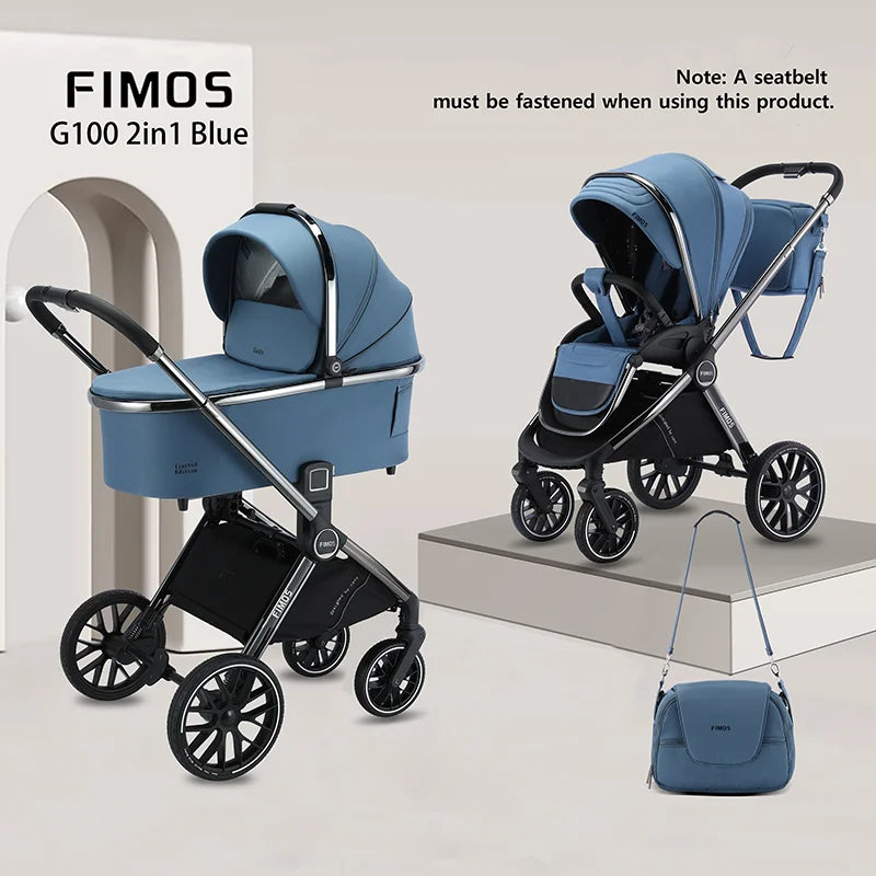 0-3 Years 3 in 1kidilo Baby Stroller with Car Seat, Non-Toxic Durable Travel Stroller for Toddlers Daily Walks G1002 In1