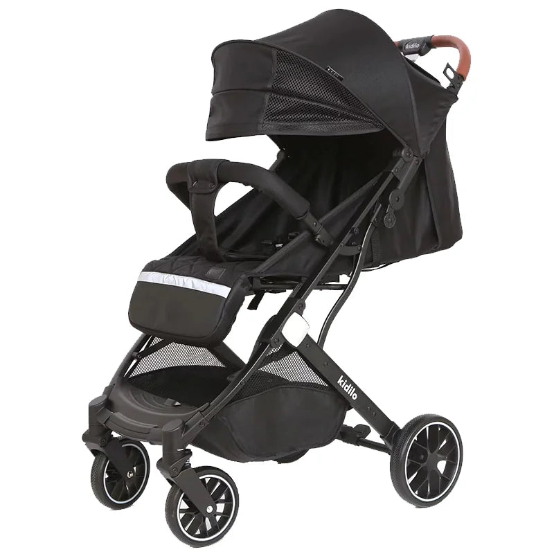 Kidilo 0-3 Years Non-Toxic Lightweight Portable Pushchair Baby Stroller Multiple Foldable for Travel Wholesale From China K9G