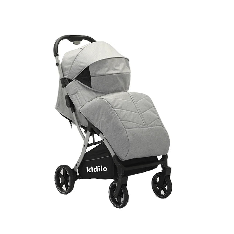 Kidilo 0-3 Years Non-Toxic Lightweight Portable Pushchair Baby Stroller Multiple Foldable for Travel Wholesale From China S5506F