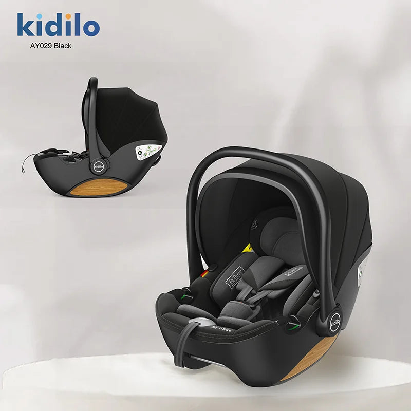 Kidilo Multiple Newborn Luxury Lucky Child Travel System Infant Baby Car Seat 3 in 1 Set 0-3 Years for Baby Wholesale AY029