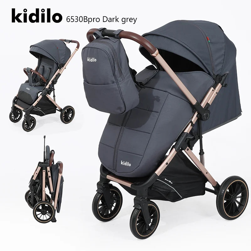 0-3 Years Non-Toxic Kidilo Lightweight Portable Baby Stroller Multiple Foldable Travel Wholesale From China Daily 6530 B PRO