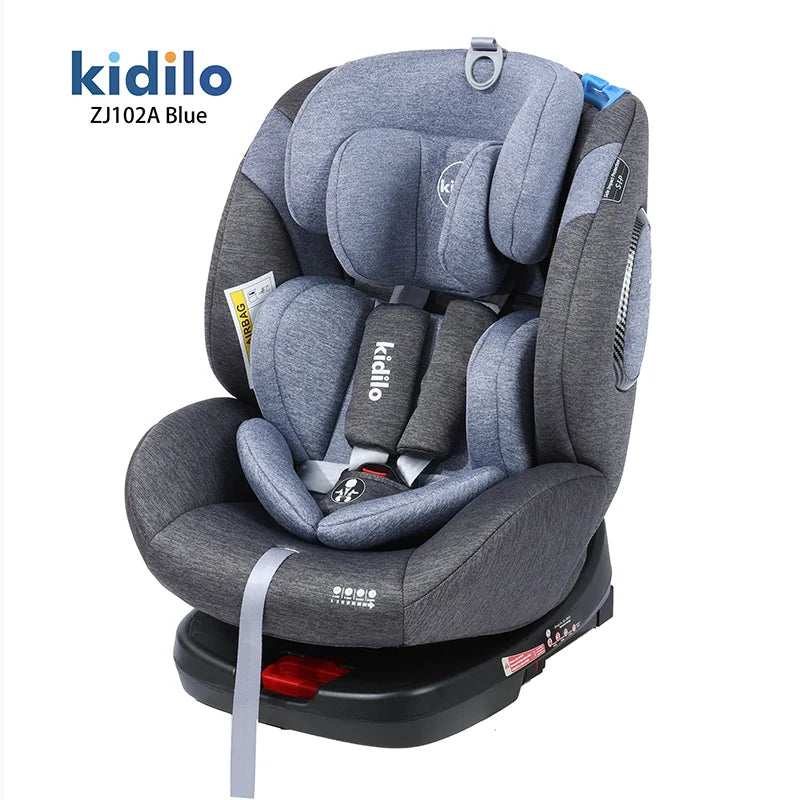 Newborn 0-3 Years 360 Degree Kidilo Baby Car Seat, Infant Car Seats with ISOFIX Certified for Daily Family Rides ZJ102A