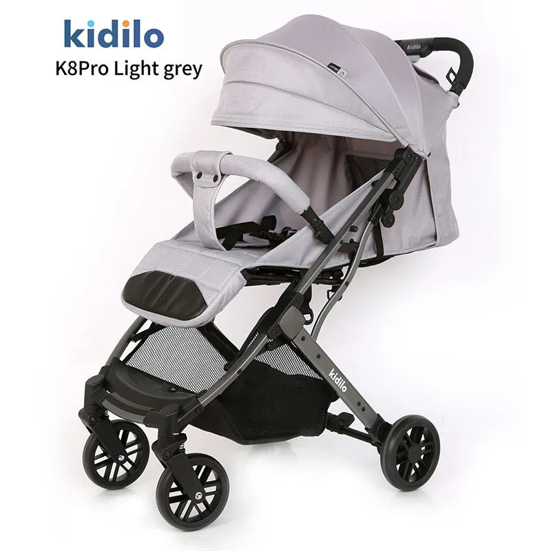 K8 Pro NewBorn Multiple Portable Pushchair Foldable Lightweight Travel Kidilo Baby Stroller for Babies Wagon Wholesale China