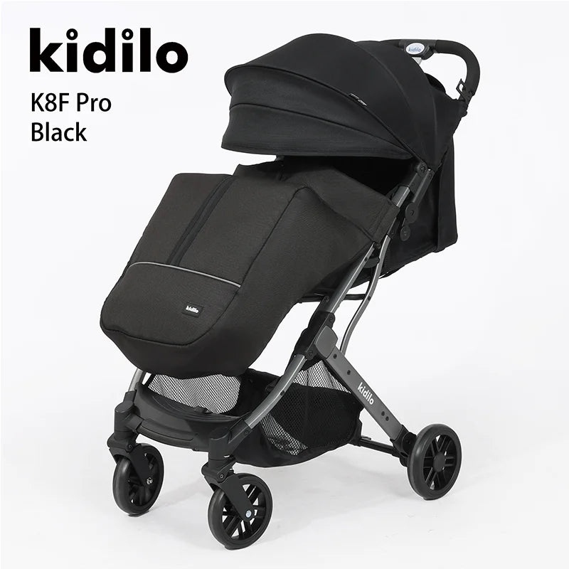 0-3 Years Baby Stroller Lightweight Non-Toxic Foldable Travel Stroller with Adjustable Handle for Toddlers Family Trips K8F Pro