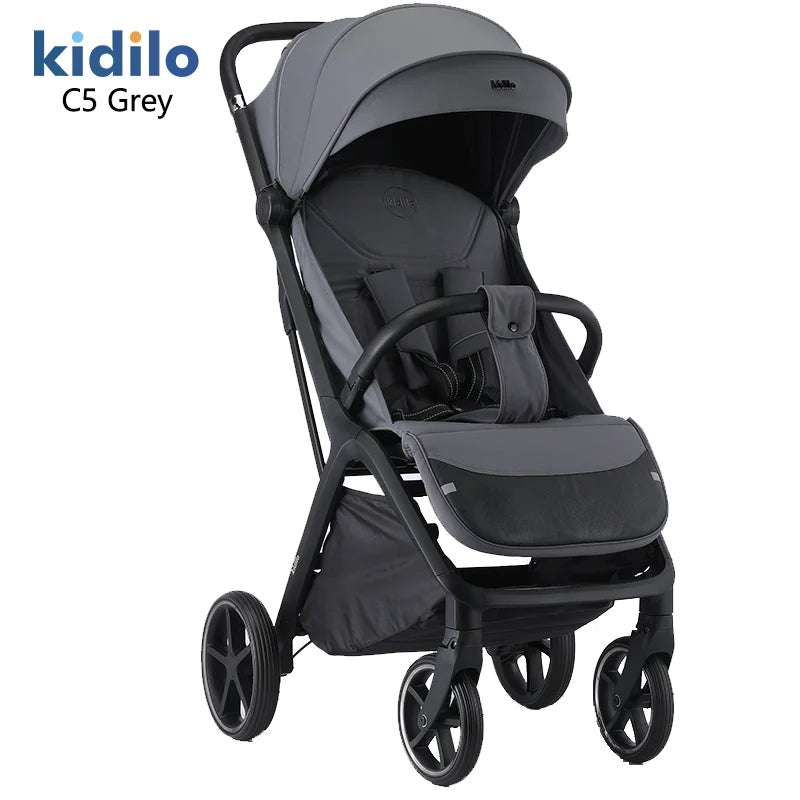 0-3 Years Non-Toxic Kidilo Lightweight Portable Baby Stroller Multiple Foldable Travel Wagon Wholesale From China Daily Walks C5