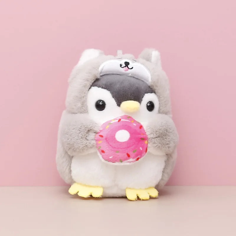 Custom Cross-Dressing Plush Stuffed Cute Soft Doll Toys Stuffed Animal Penguin Toy Key Chain Manufacturer