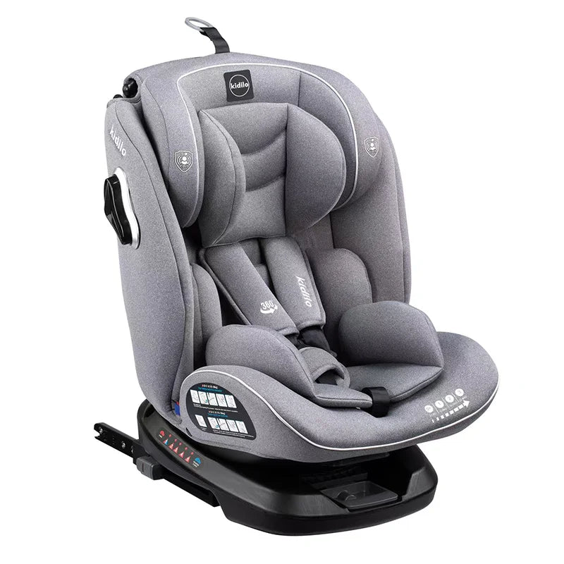 Kidilo 3 in 1 Luxury Infant Baby Car Seat Travel System Newborn 0-3 Years Multiple Lucky Colors for Baby Wholesale KBH311