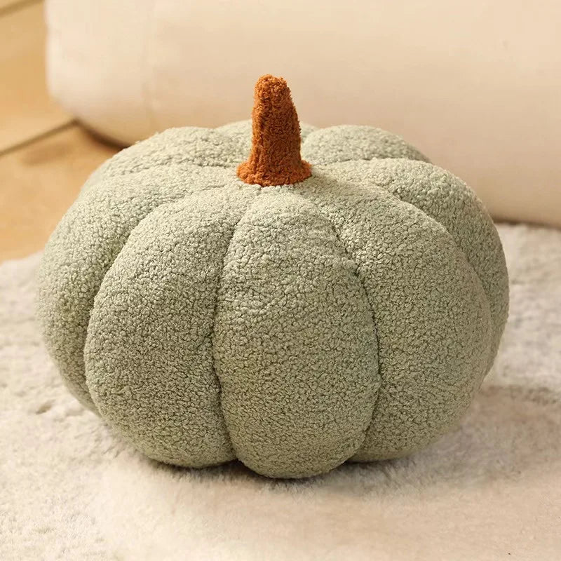 Halloween 3D Shaped Decorative Thanksgiving Pillow Soft Cute Throw Kids Toddlers Babies Stuffed Pumpkin Fluffy Plush Toy