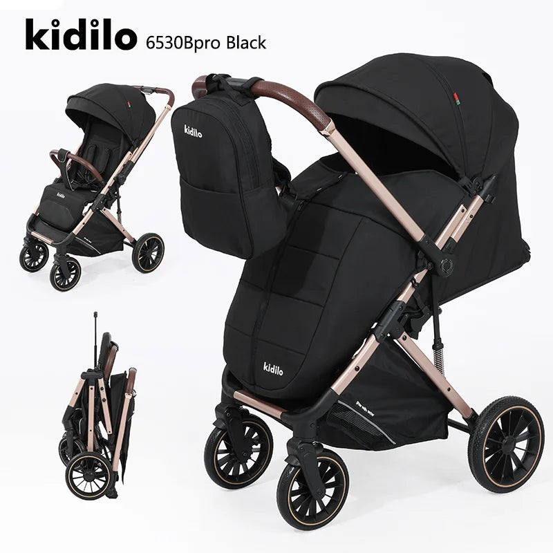0-3 Years Non-Toxic Kidilo Lightweight Portable Baby Stroller Multiple Foldable Travel Wholesale From China Daily 6530 B PRO