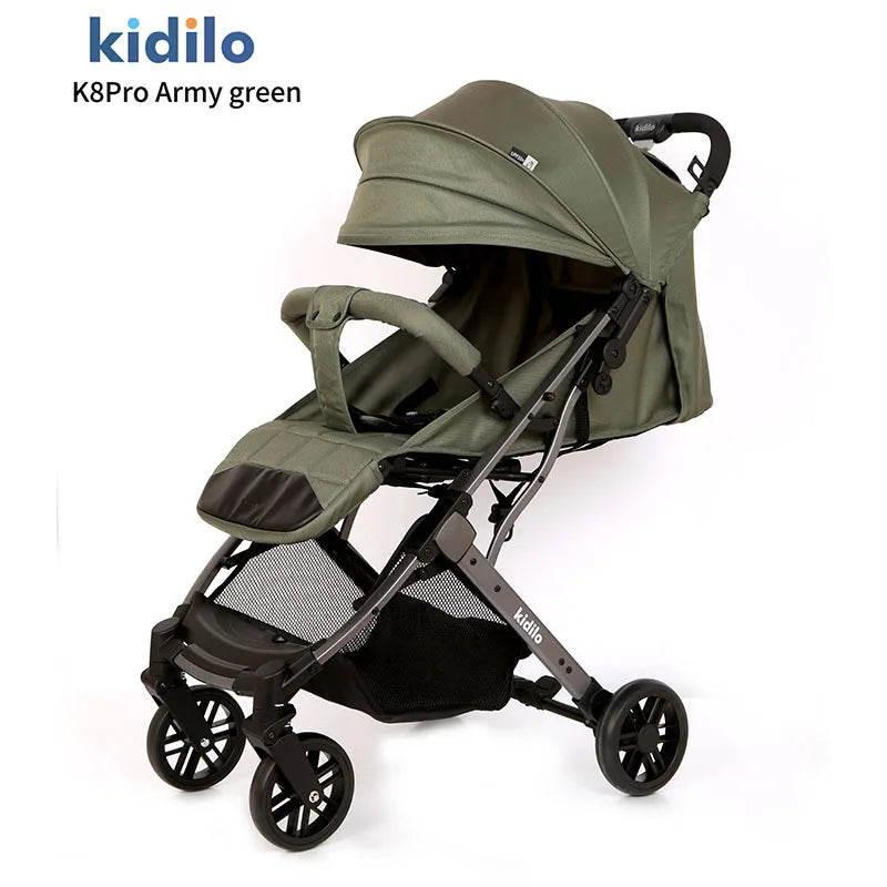 K8 Pro NewBorn Multiple Portable Pushchair Foldable Lightweight Travel Kidilo Baby Stroller for Babies Wagon Wholesale China