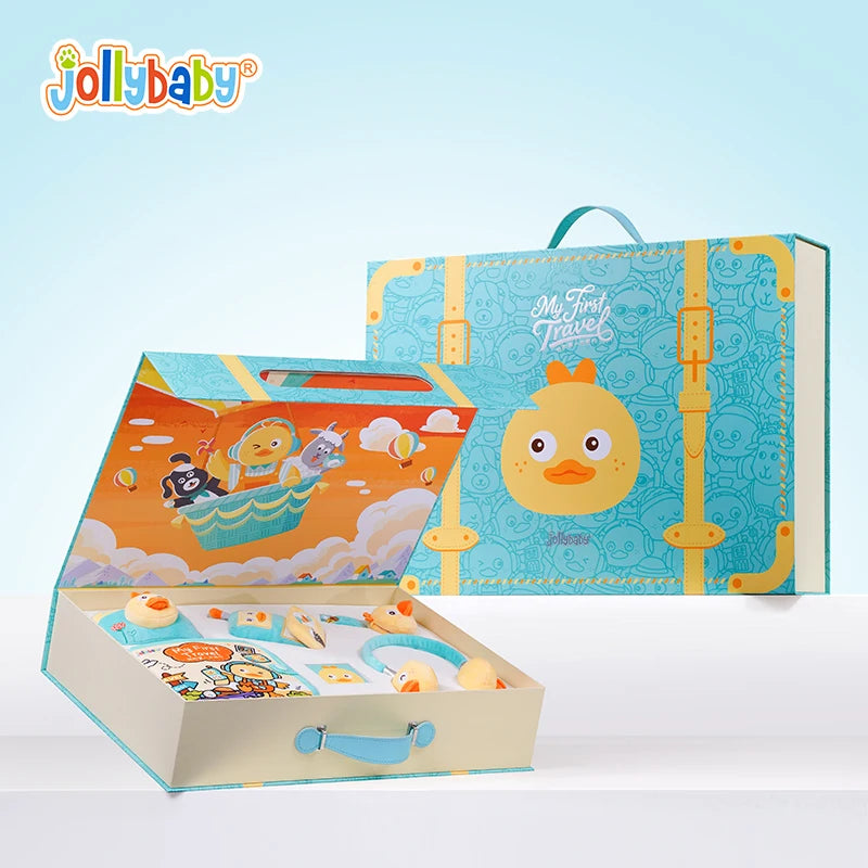 Jollybaby Interactive Sensory Toy for 0-3 Years Babies Soft Plush Early Learning Washable Non-Tearing for Pretend Play Preschool