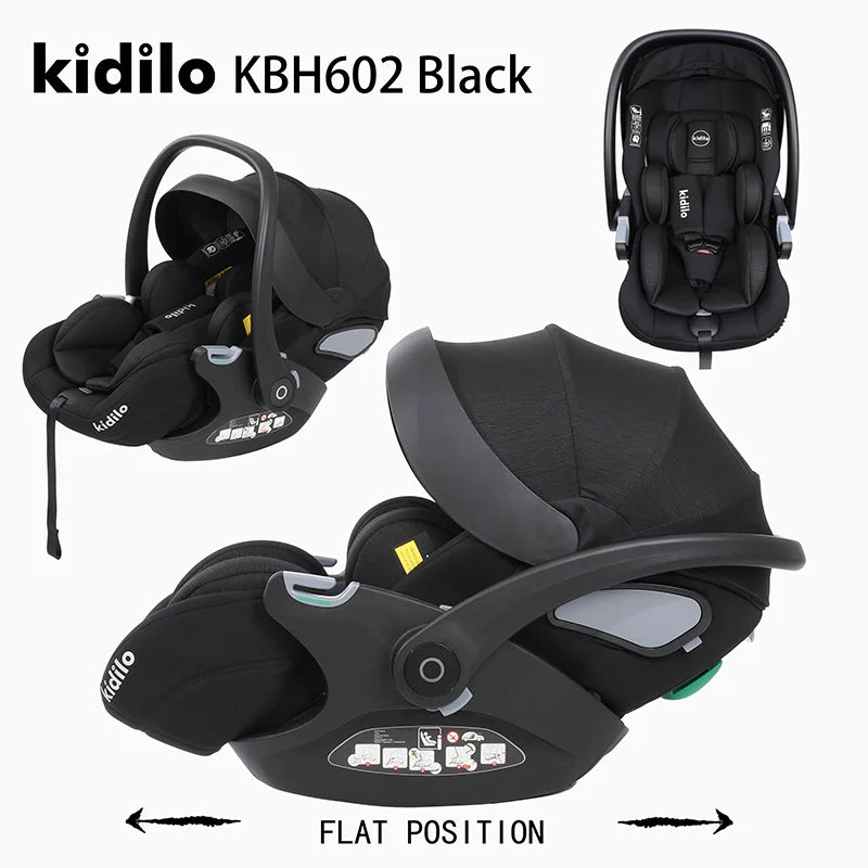 Newborn 0-3 Years Kidilo Baby Car Seat, Infant Car Seats with Secure Harness for Daily Family Rides Wholesale KBH602