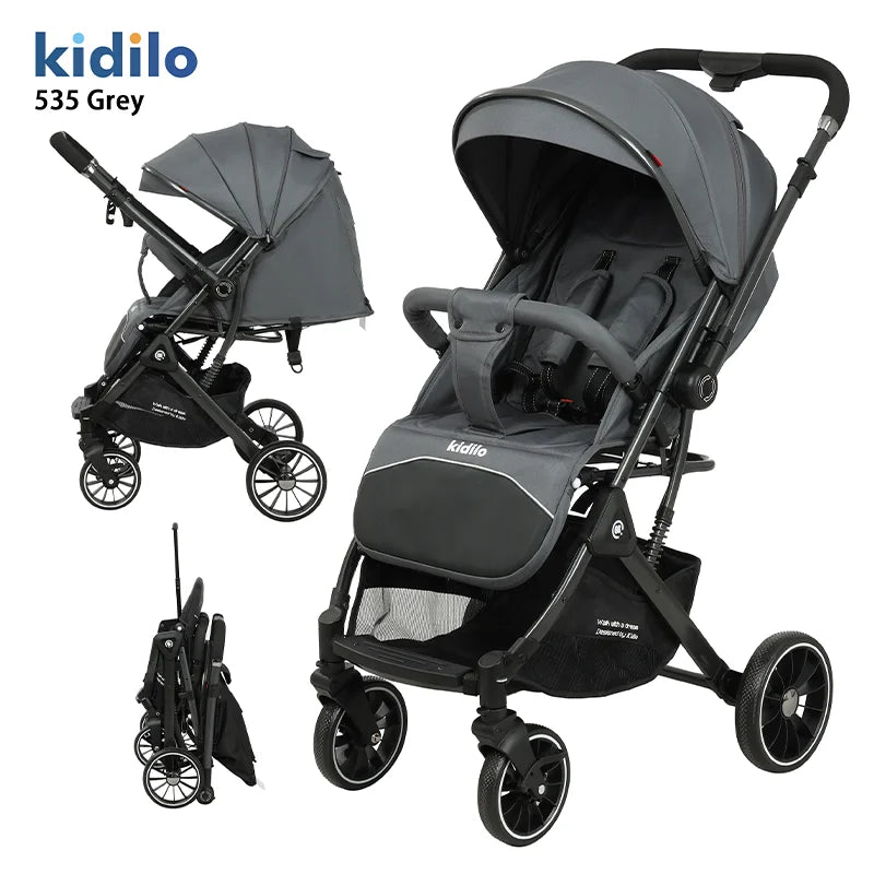 535 NewBorn Buggy Multiple Portable Pushchair Foldable Lightweight Travel Kidilo Baby Stroller for Babies Wagon Wholesale China