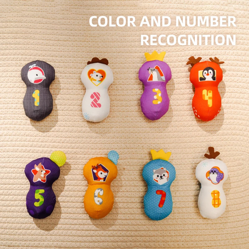 Jollybaby Montessori Soft Carrot Plush Stuffed Toy Learning Baby Sensory Vegetable Plush Toys Set Radish Pulling Toy