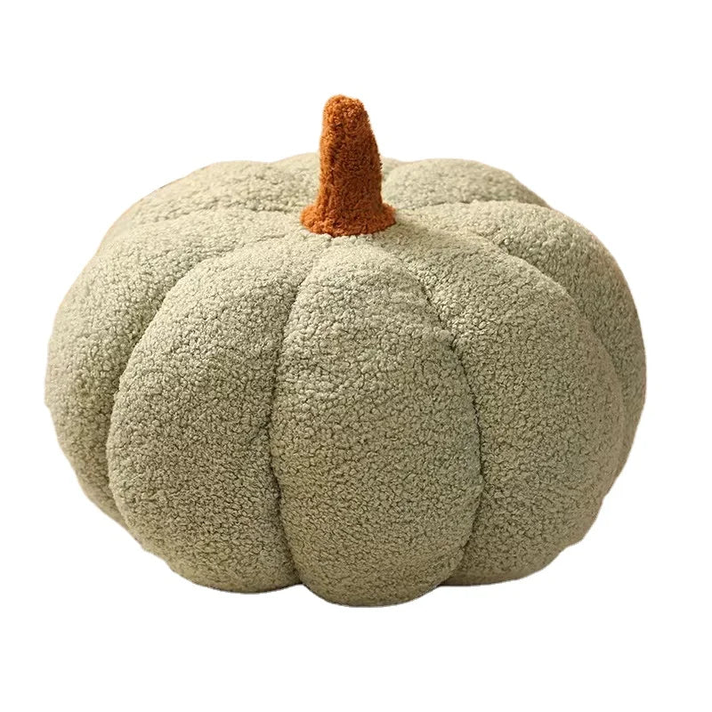 Soft Plush Supplier 3D Sofa Decorative Soft Cute Throw Stuffed Pumpkin Fluffy Plush Cushion Pillow for Living Room Adult