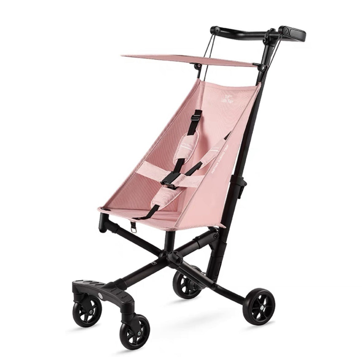 Xiaohuzi t18 new aluminum alloy lightweight folding baby stroller simple ultra-light boarding stroller baby stroller