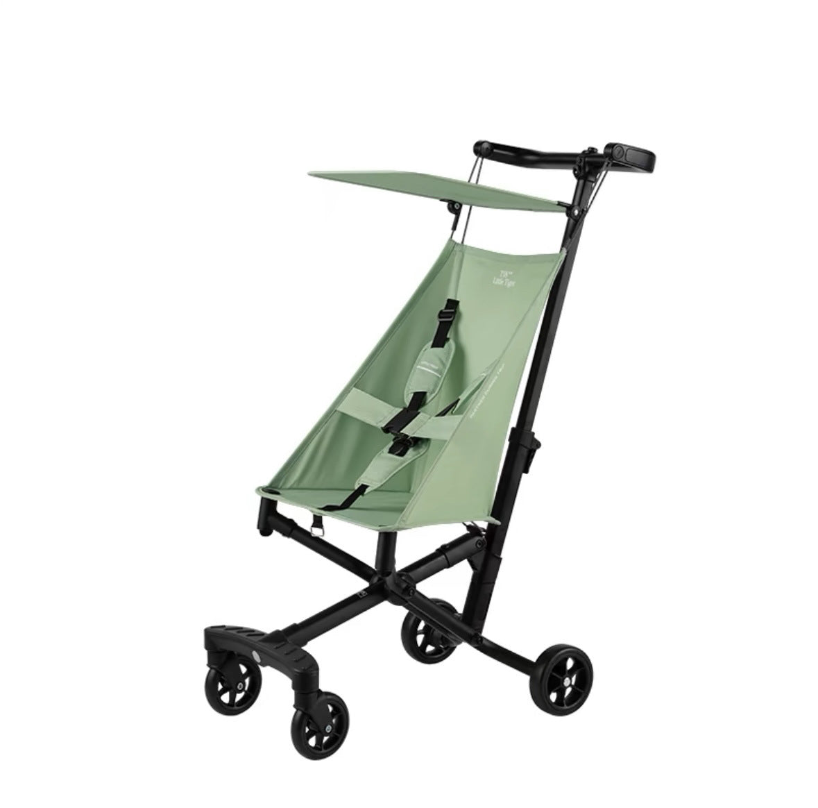 Xiaohuzi t18 new aluminum alloy lightweight folding baby stroller simple ultra-light boarding stroller baby stroller