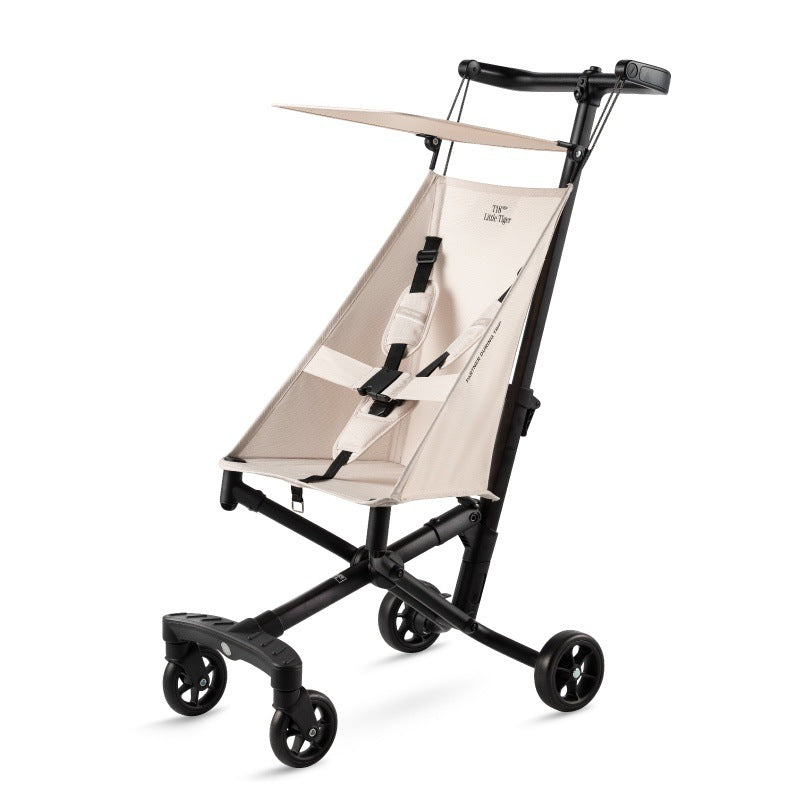 Xiaohuzi t18 new aluminum alloy lightweight folding baby stroller simple ultra-light boarding stroller baby stroller