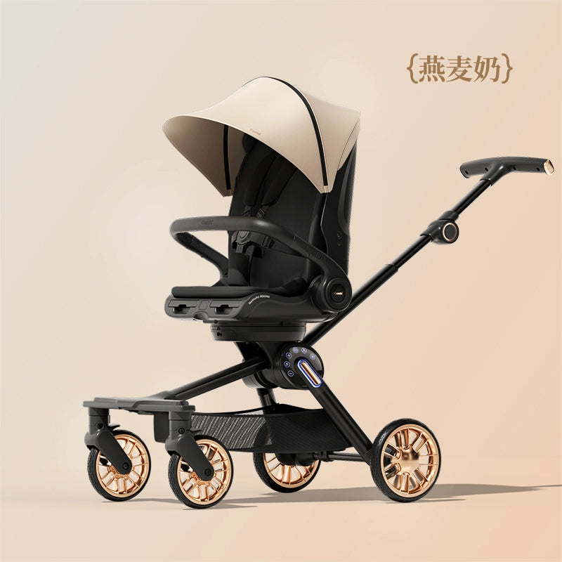 Combi康贝智能高景观婴儿推车可坐可躺轻便折叠双向哄娃遛娃神器