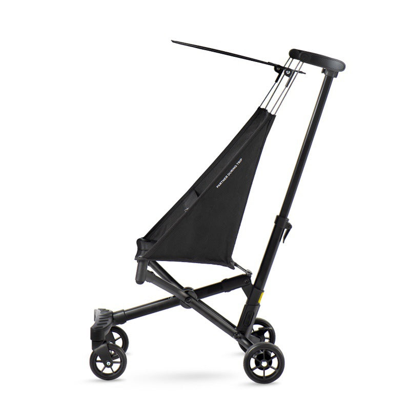 Xiaohuzi t18 new aluminum alloy lightweight folding baby stroller simple ultra-light boarding stroller baby stroller