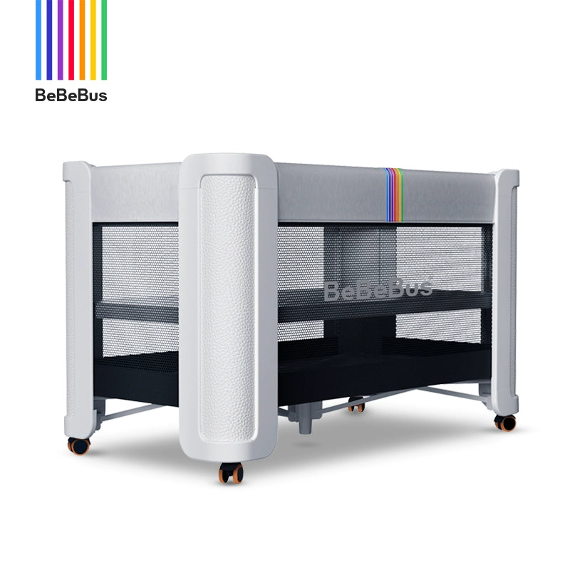 BeBeBus crib splicing queen bed dream home multi-functional foldable movable newborn crib