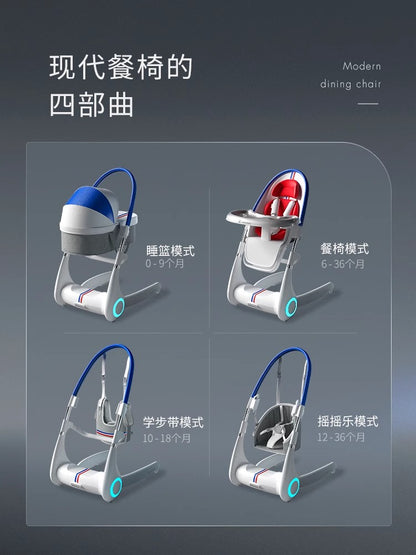 Nordicbaby北歐寶貝寶寶餐椅推薦兒童吃飯餐桌嬰兒摺疊椅