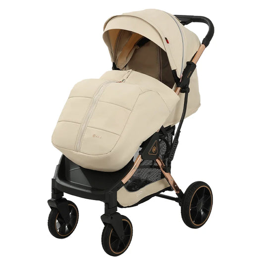 0-3 Years Non-Toxic Lightweight Baby Stroller Foldable Travel Stroller with Adjustable Handle for Toddlers Daily Walks M6F