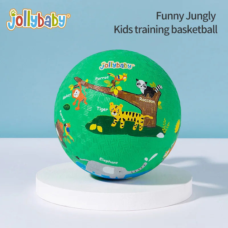 Jollybaby Custom Cute Baby Children Sports Toy Elastic Football and Basketball Balls