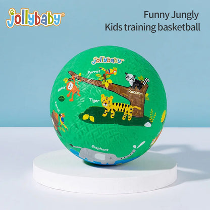 Jollybaby Custom Cute Baby Children Sports Toy Elastic Football and Basketball Balls