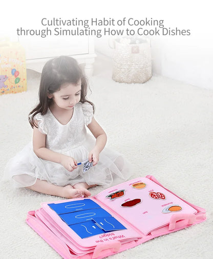 Jollybaby Soft Cloth Book for Baby Brain Development & Early Education