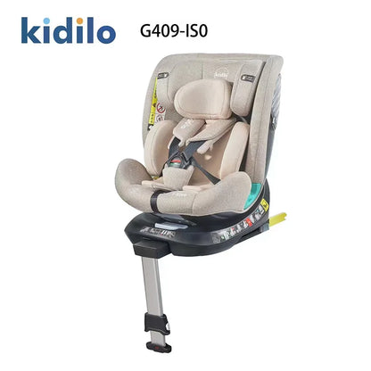 Newborn 0-3 Years 360 Degree Kidilo Baby Car Seat, Infant Car Seats with ISOFIX and Support Leg Certified for Daily Family G409