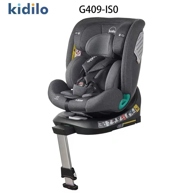 Newborn 0-3 Years 360 Degree Kidilo Baby Car Seat, Infant Car Seats with ISOFIX and Support Leg Certified for Daily Family G409