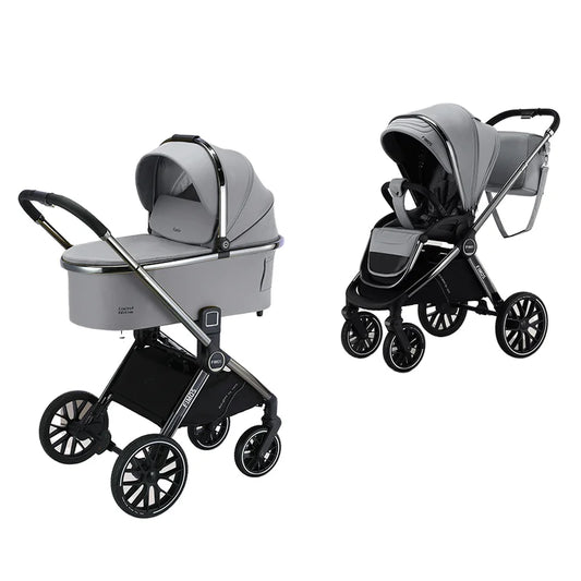0-3 Years 3 in 1kidilo Baby Stroller with Car Seat, Non-Toxic Durable Travel Stroller for Toddlers Daily Walks G1002 In1