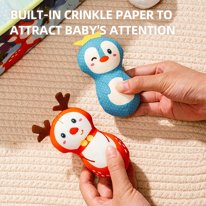 Custom Manufacturer Penguin Animal Mushroom Educational Preschool Toys Pretend Playing Toys Set for Baby Kids