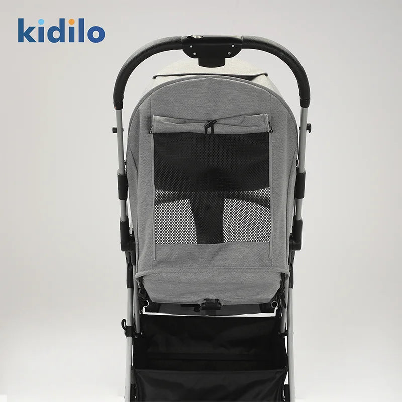 Lightweight Non-Toxic Baby Stroller for 0-3 Years Foldable Travel Stroller with Adjustable Handle Toddlers Family Trips S5506