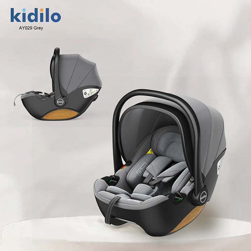 Kidilo Multiple Newborn Luxury Lucky Child Travel System Infant Baby Car Seat 3 in 1 Set 0-3 Years for Baby Wholesale AY029