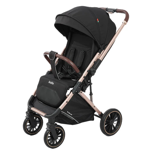 Kidilo 0-3 Years Non-Toxic Lightweight Portable Pushchair Baby Stroller Multiple Foldable for Travel Wholesale China 6530Pro