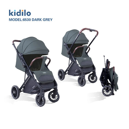 Kidilo 0-3 Years Non-Toxic Lightweight Portable Pushchair Baby Stroller Multiple Foldable for Travel Wholesale From China 6530
