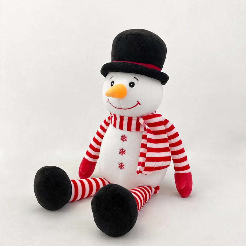 Manufacturer High  Quality Christmas Xmas Plush Toys Stuffed Anime Elephant with Clothing for Baby Gift