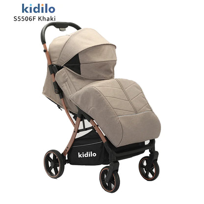Kidilo 0-3 Years Non-Toxic Lightweight Portable Pushchair Baby Stroller Multiple Foldable for Travel Wholesale From China S5506F