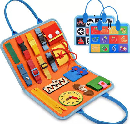 Learning Montessori Busy Book Quiet Book Felt Board Manufacturer Study Basic Skills Training Baby for Kids Toddler Unisex CN;GUA
