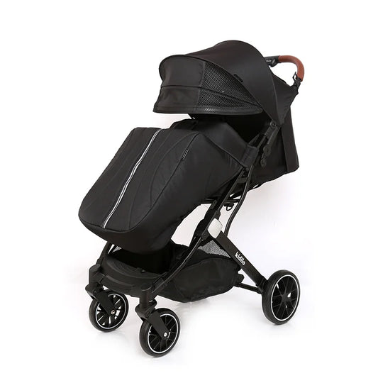 Lightweight Non-Toxic Baby Stroller for 0-3 Years Foldable Travel Stroller with Adjustable Handle Toddlers Family Trips K9FG