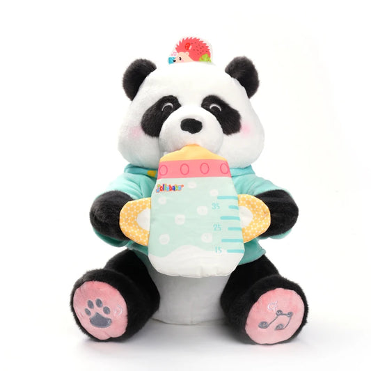 Jollybaby Kids Toddler Toys for Ages 2-4 Removable Clothing Talking Panda Repeats What You Say Interactive Plush Repeating Toy