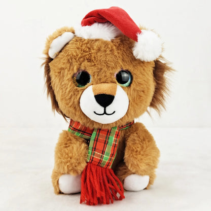 Manufacturer High  Quality Christmas Xmas Plush Toys Stuffed Anime Elephant with Clothing for Baby Gift