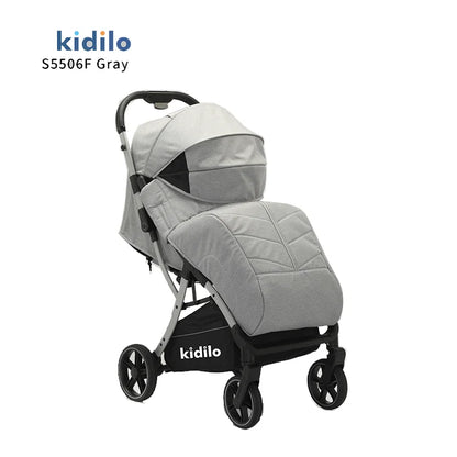Kidilo 0-3 Years Non-Toxic Lightweight Portable Pushchair Baby Stroller Multiple Foldable for Travel Wholesale From China S5506F