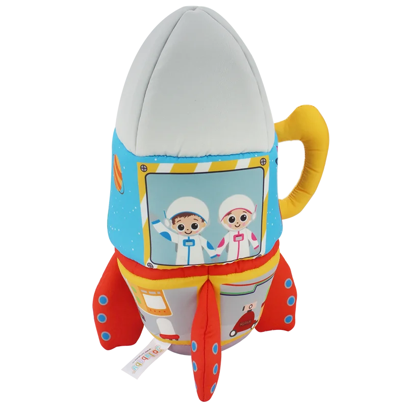 Jollybaby Educational Soft Play House Washable Polyester Stuffed Toys for Infants Infant Baby Toys