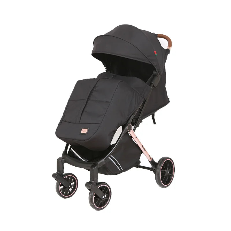 0-3 Years Foldable Lightweight Kidilo Baby Stroller Non-Toxic Travel Stroller with Adjustable Handle for Toddlers Trips K868F