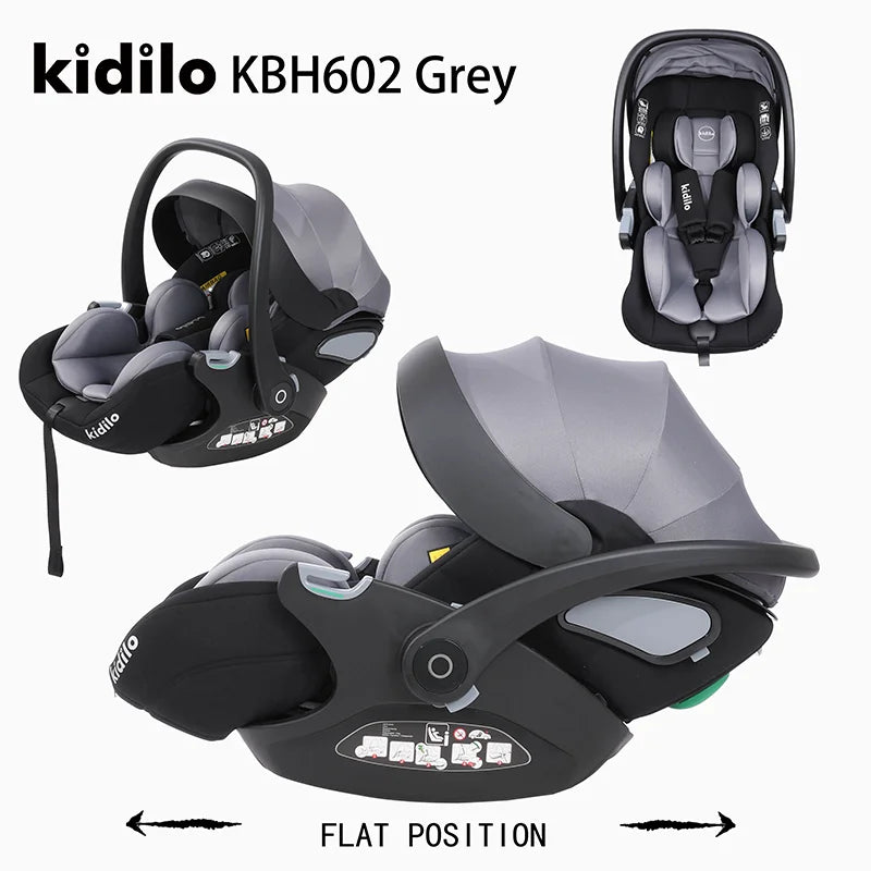 Newborn 0-3 Years Kidilo Baby Car Seat, Infant Car Seats with Secure Harness for Daily Family Rides Wholesale KBH602